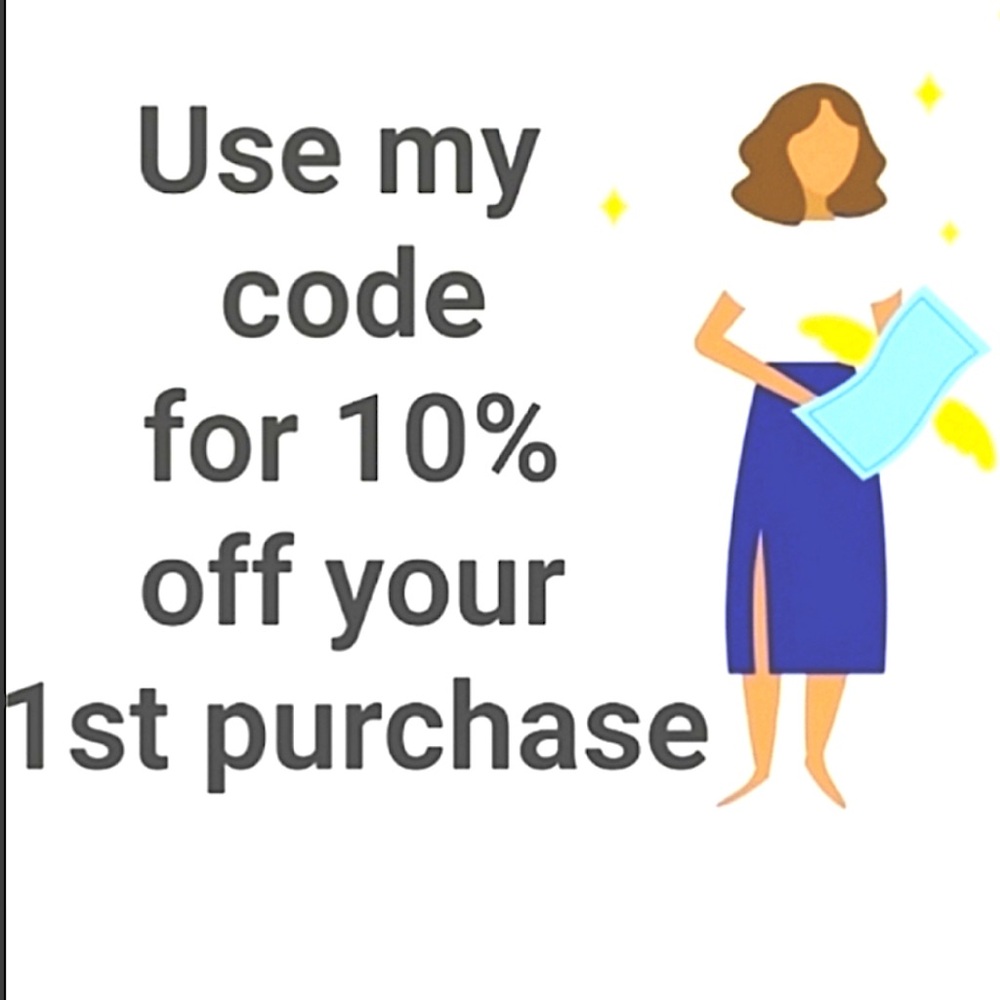 NEW to Poshmark~ Still  a Guest ? 
Use Code:  PANDORAKITTY at first acct sign up
